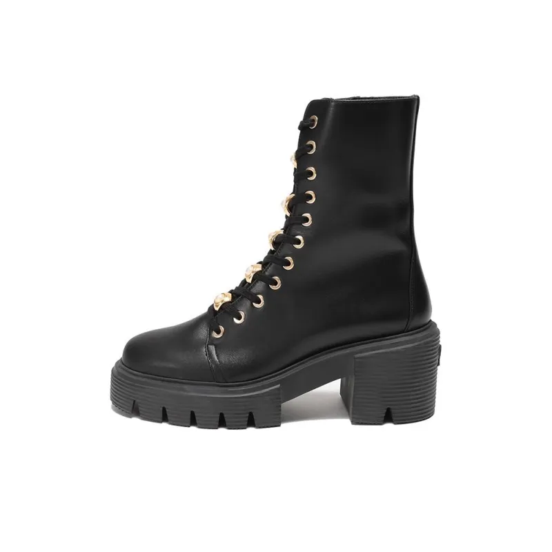 Stuart Weitzman/SW Short Martin Boot Women's Black-0