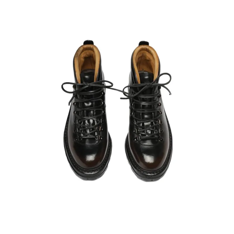 Officine Creative Ankle Boots Men's Black Brown-2