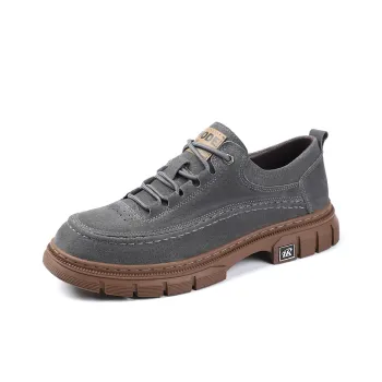 MODENGPAN Slip Resistant Low Top Casual Shoes Men's