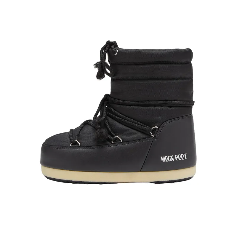 Moon Boot Ev Short Snow Boots Unisex Black-0