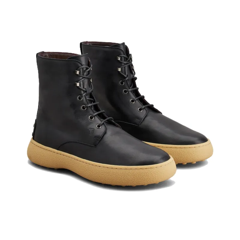 TOD'S W. G. Ankle Boots Men's Black-2
