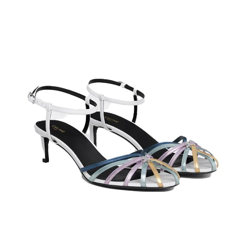 CELINE High Heels 5cm Women's White-2