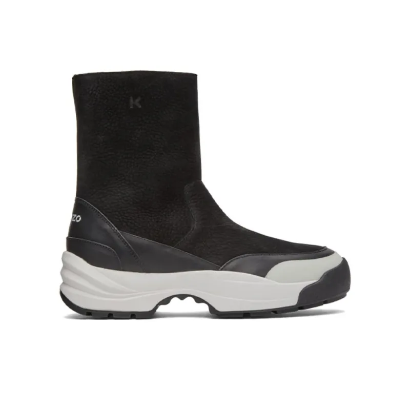 KENZO Ankle Boots Men Black-1