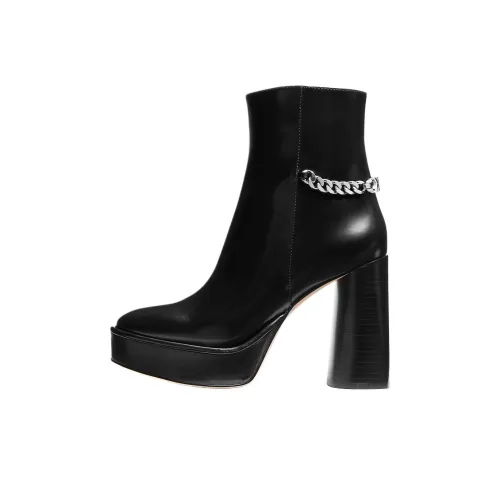 MICHAEL KORS Carlisle Ankle Boots 10.8 Women's Black