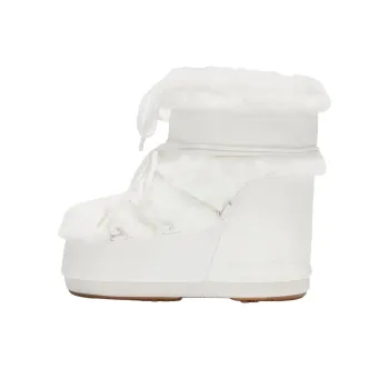 Moon Boot Icon Low Faux Fur Lace Up Boots