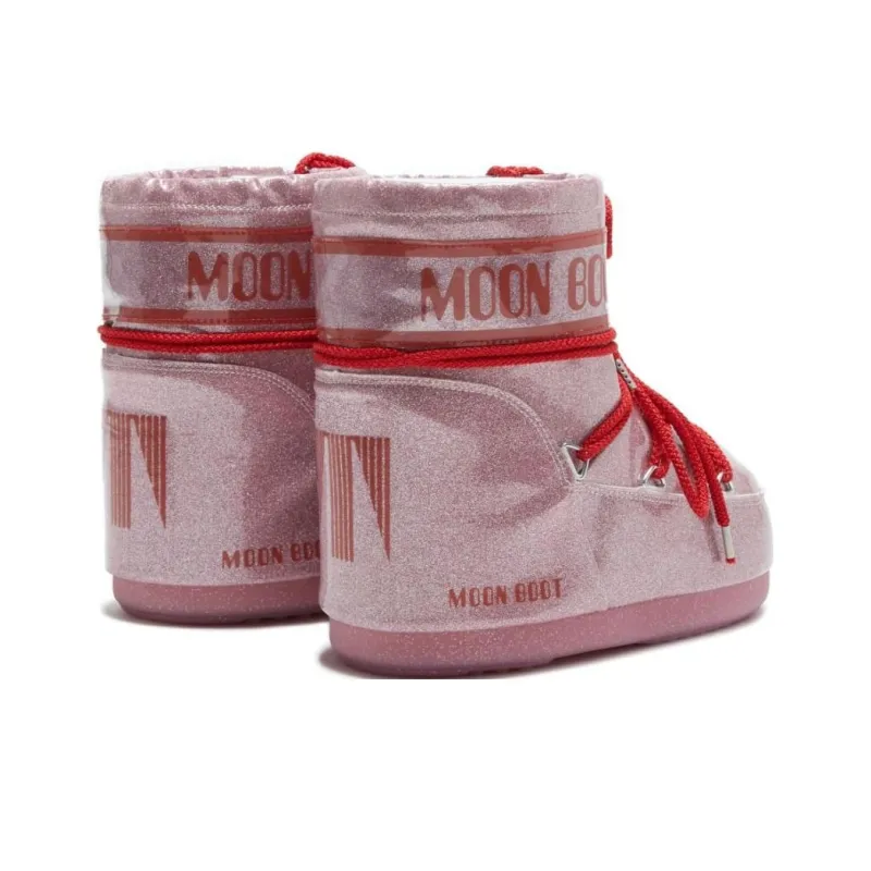 Moon Boot Icon Low Glitter Boots-4