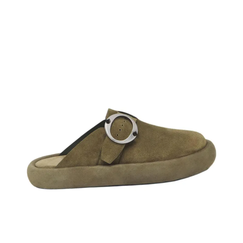Alexander McQueen Arc Round Toe Clogs-1