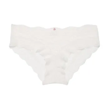 Victoria's Secret 24 Big Show Collection DREAM ANGELS Underpants Women's 1 Pack Coconut White