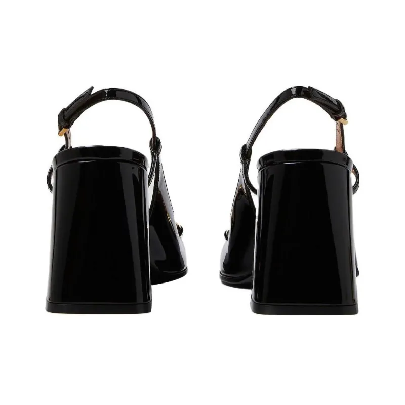 GUCCI Horsebit-buckle Slingback Pumps-3