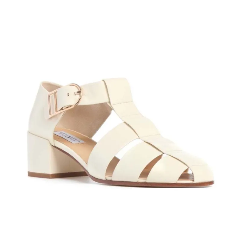 GABRIELA HEARST Lyle High Heels 4.5cm Women's White-2