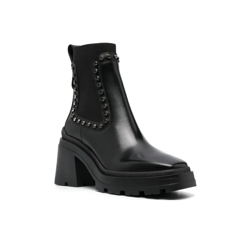 Jimmy Choo Veronique 80mm Leather Boots-1