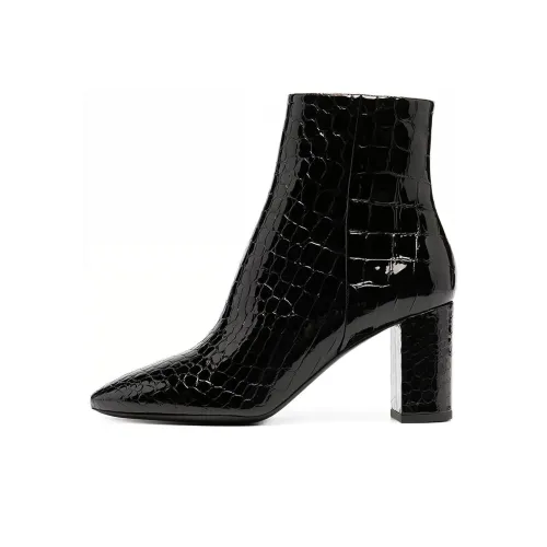 SAINT LAURENT Ankle Boots Women's Black