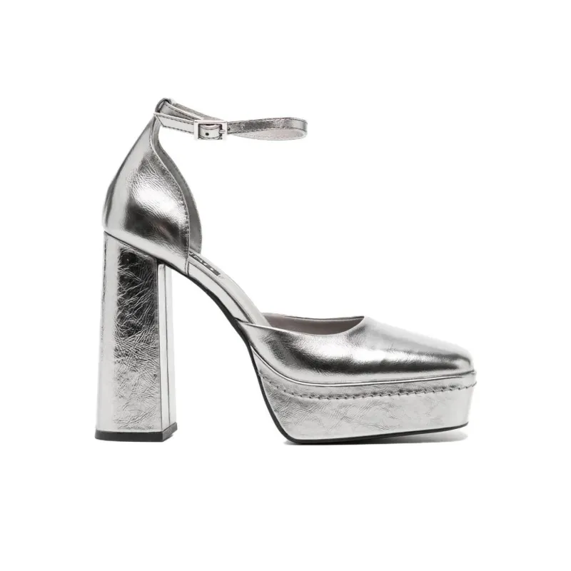 SENSO Renee Ii 120mm Metallic-finish Pumps-1