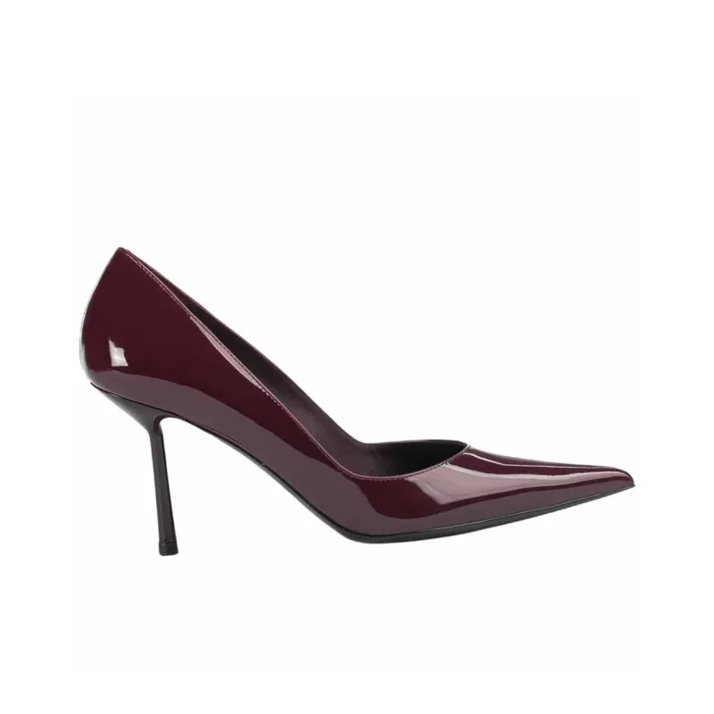 Le Silla Bella Slim Heel High Heels 8cm Women's Red-1