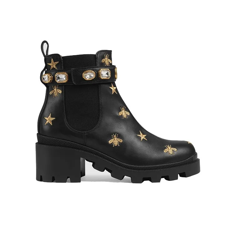 GUCCI Chelsea Boots Women's Black-1