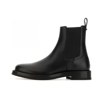 Valentino Round Toe Ankle Boots