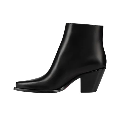 CL LUBOTING Santiazip Ankle Boots Women's Black