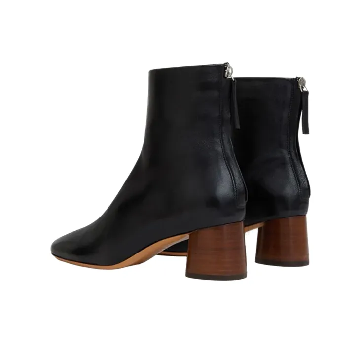 MANSUR GAVRIEL Glove 55mm Block-heel Leather Boots-4