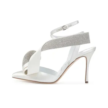 SERGIO ROSSI X Area Marquise 90mm Crystal-embellished Pumps