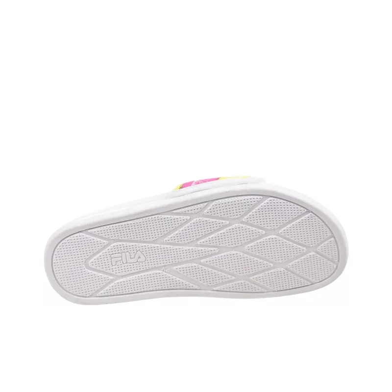 FILA DRIFTER Slip Resistant Abrasion Resistant Slide Slippers Women's White-5