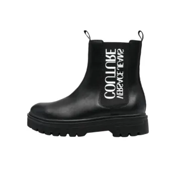 VERSACE JEANS COUTURE Leather Chelsea Boots