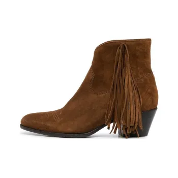 Polo Ralph Lauren Ankle Boots 5.5cm Women's Brown