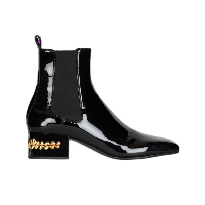 BALMAIN Eden Chelsea Boots 5.5cm Men's Black-1