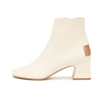 Maison Margiela Ankle Boots 6cm Women's White