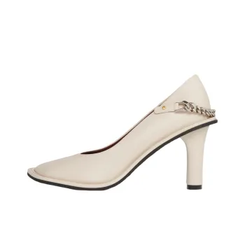 Stella McCartney Ryder Slim Heel High Heels 8cm Women's White