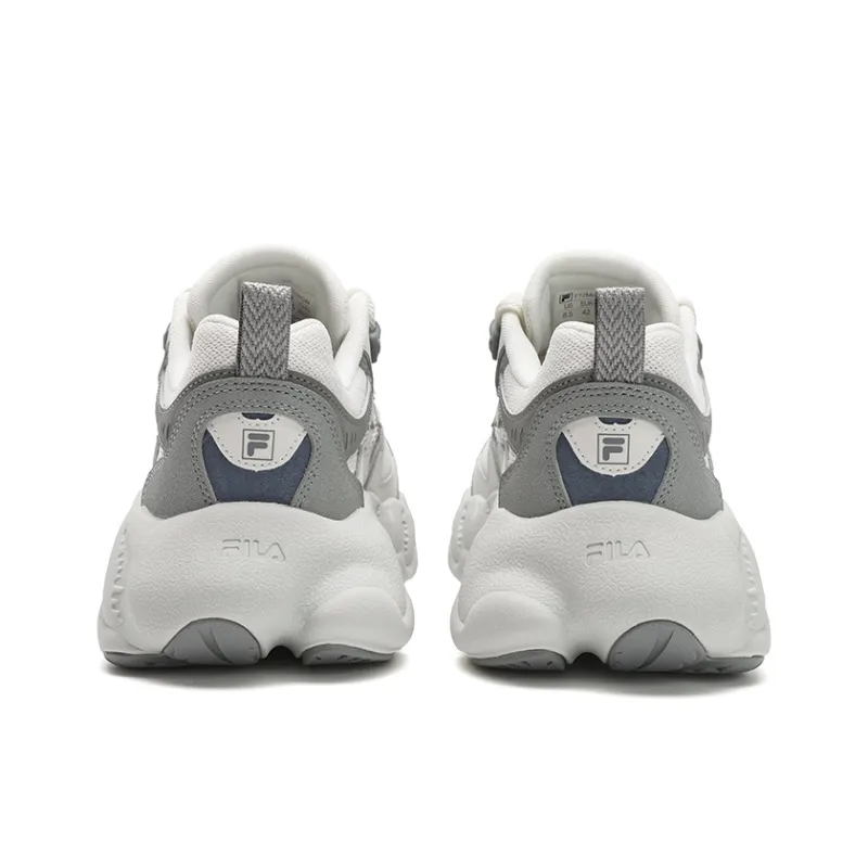 FILA Fern2 Fern Sneakers 2 Abrasion Resistant Low Top Casual Shoes Men's White Gray-3