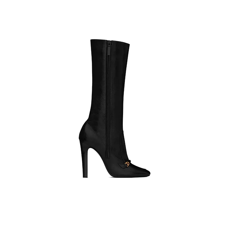 SAINT LAURENT Camden Square toe Boots-1