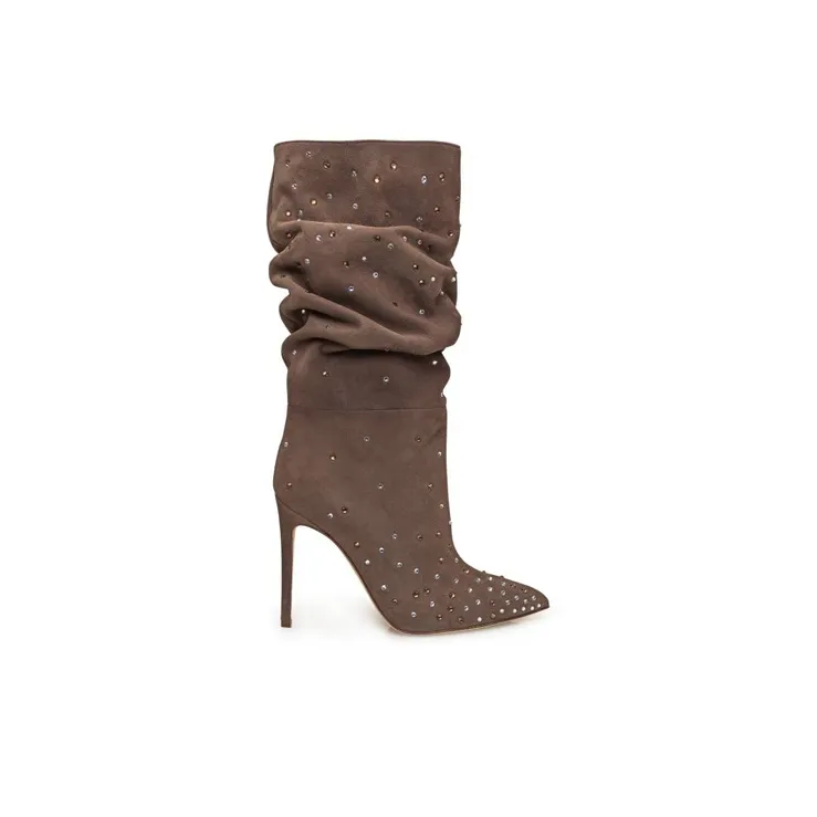 Paris Texas Rhinestone-embellished 105mm Boots-1