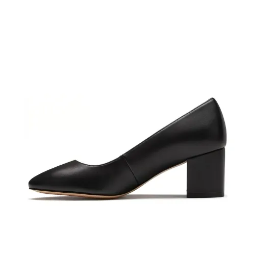 Stuart Weitzman/SW Chunky Heel High Heels 6cm Women's Black