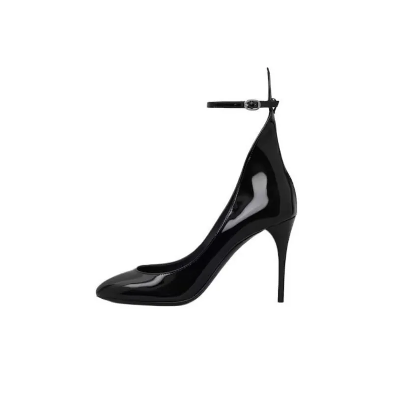 Alaia Decolete Slim Heel High Heels 9cm Women's Black-0
