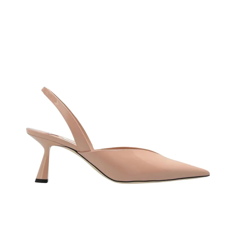 Jimmy Choo Maryanne Irregular Heel High Heels 6.5cm Women's Pink-1