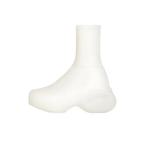 Givenchy G Clog Ankle Boots Women's White