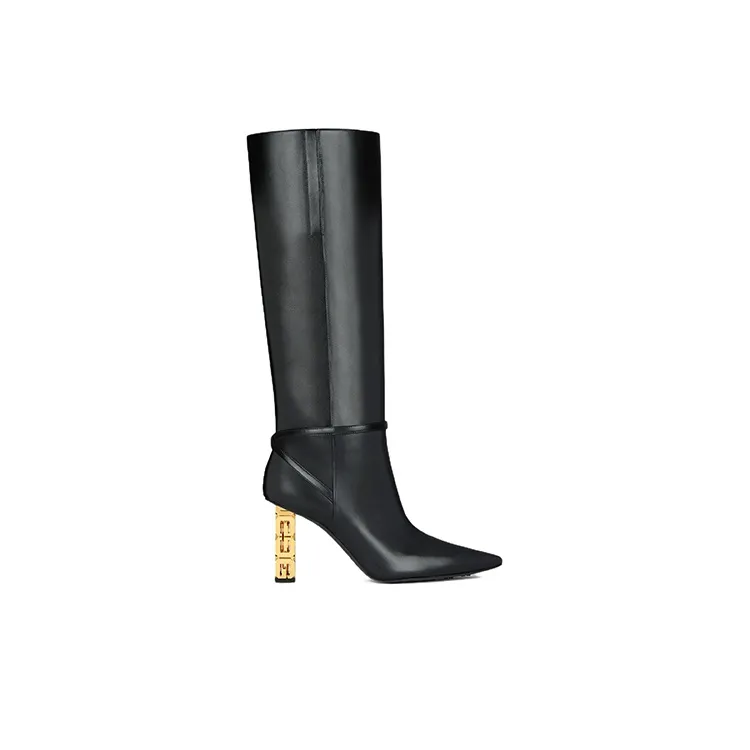 Givenchy 100mm Knee-high Boots-1