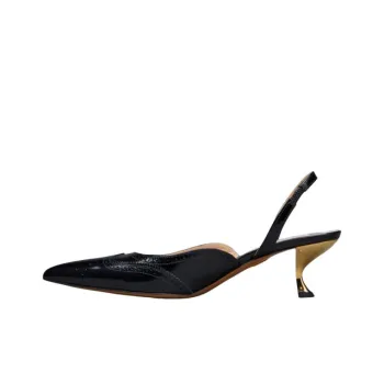 THOM BROWNE Pointed Toe Slingback Pumps