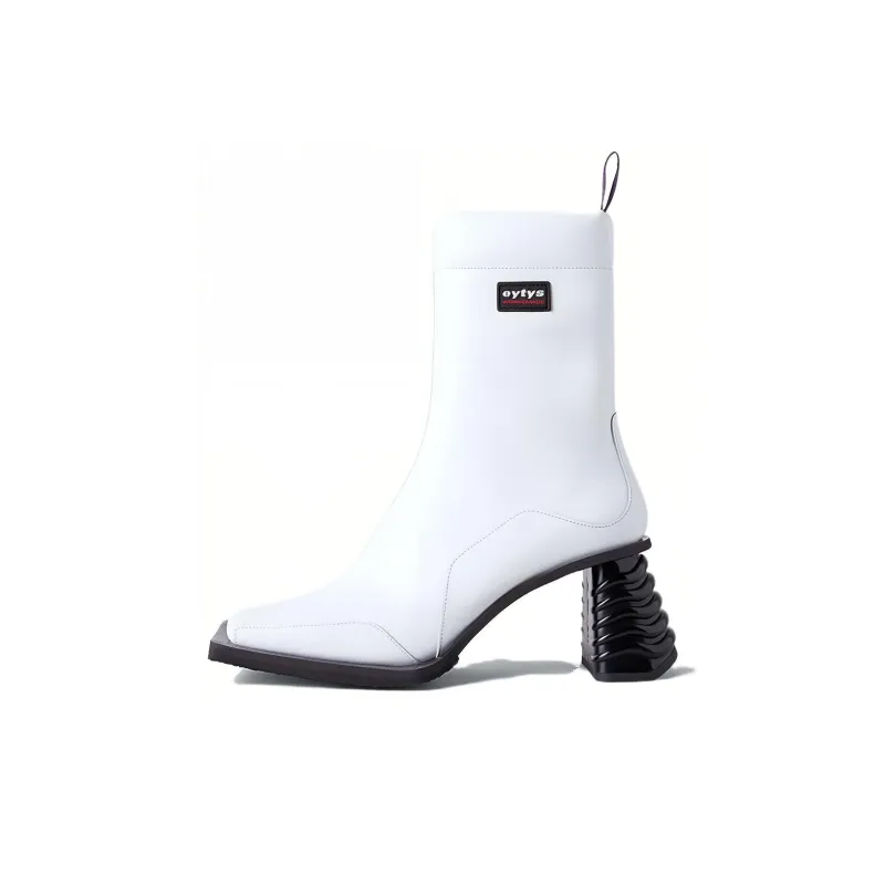 EYTYS Ankle Boots Women's White-0