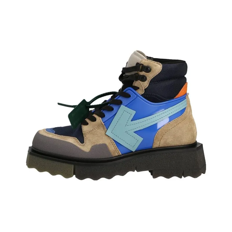 OFF-WHITE Hiking Sponge Sneakerboot Turquoise-0