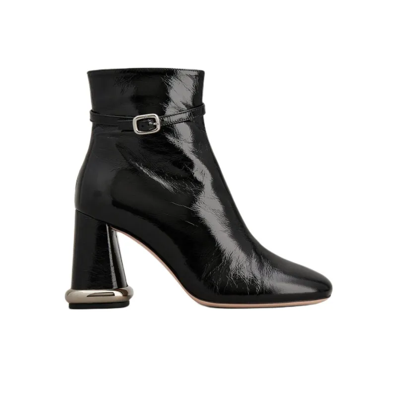 Roger Vivier Viv Podium Ankle Boots 8.5cm Women's Black-1