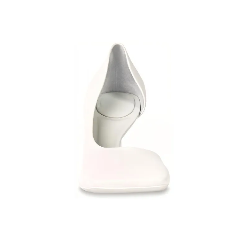 Balenciaga D'orsay Slim Heel High Heels Women's White-2