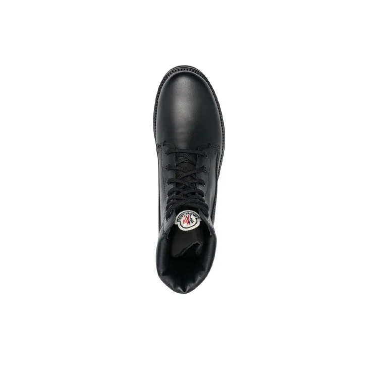 Moncler Ankle Boots Men Black-4
