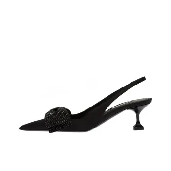 MIU MIU Cone Heel High Heels 5.5cm Women's Black