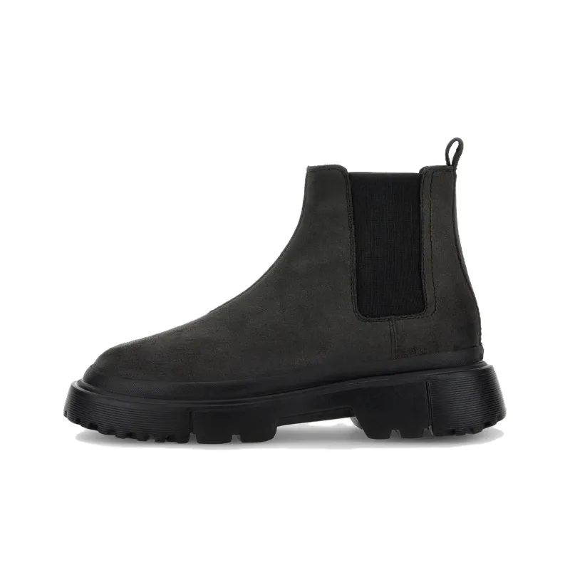 HOGAN Chelsea Round-Toe Boots-0