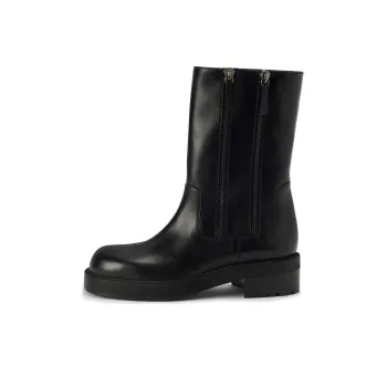 Giuseppe Zanotti Faustus Leather Mid calf Boots