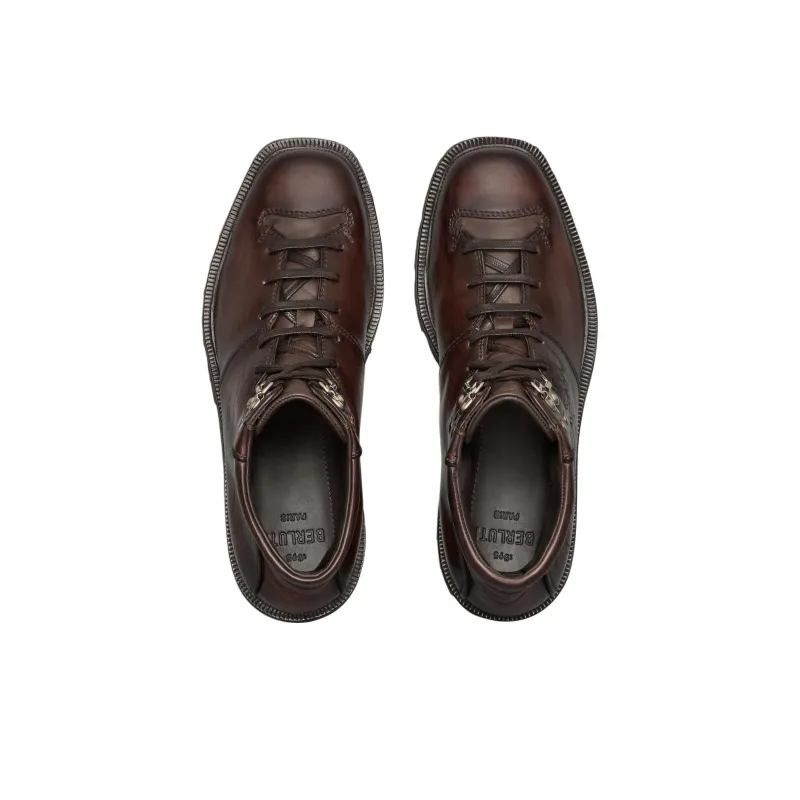 BERLUTI Ankle Boots Men's Brown-3