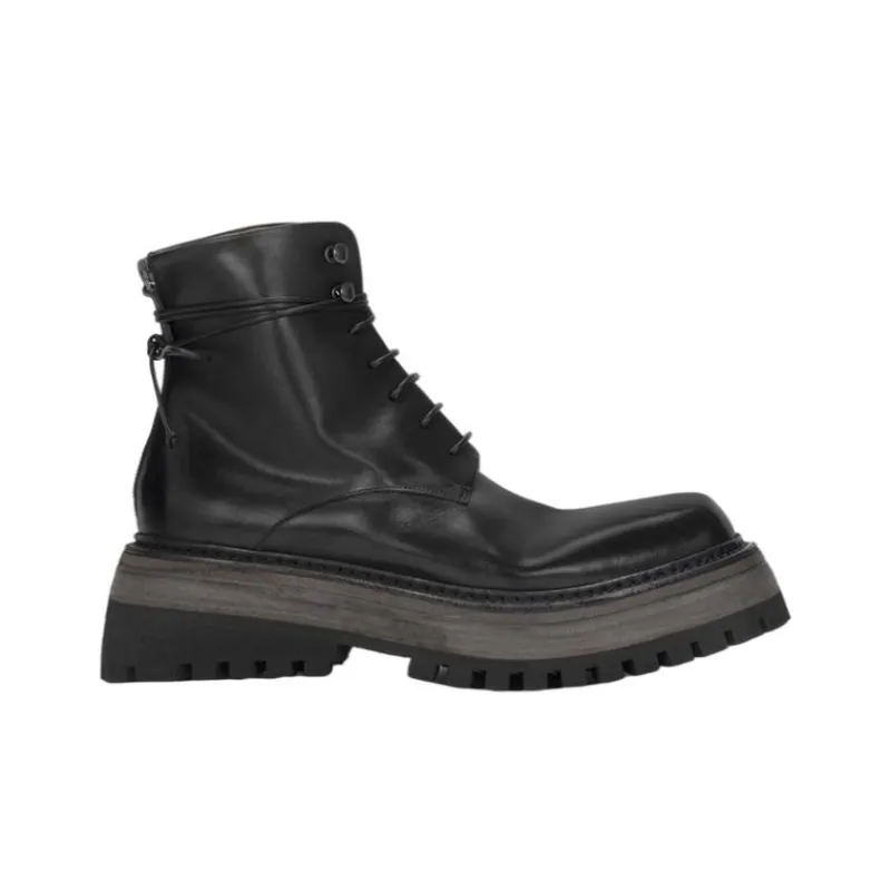 Marsèll Quadrarmato Ankle Boots 7cm Men's Black-1