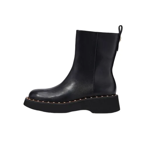 COACH Ankle Boots Women's Black