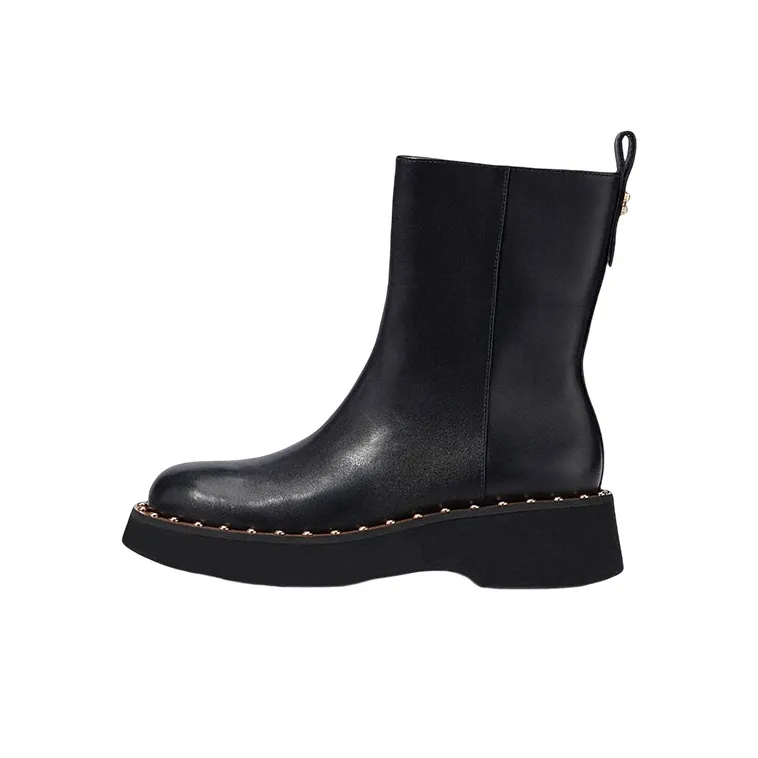 COACH Ankle Boots Women's Black-0